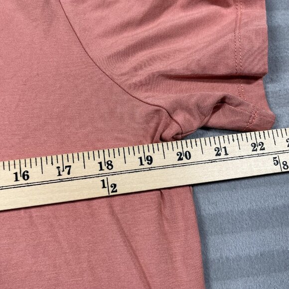 Encircled Shirt Womens XL Terra Cotta The Going Places V-Neck Bamboo Tee Soft - Picture 6 of 7
